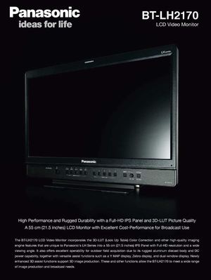 Panasonic BT-LH2170 LCD video monitor