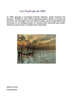 Historias de Naufragios