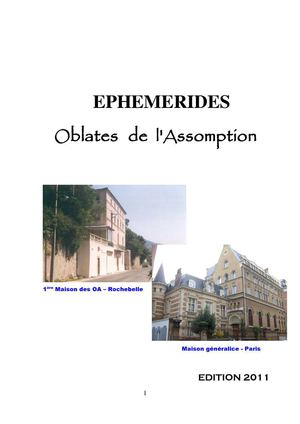 Ephémérides 1