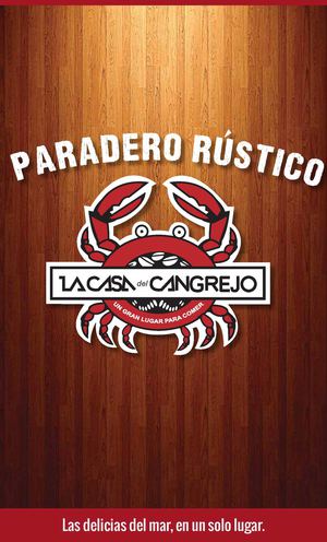 Menú Paradero Rústico