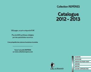 Catalogue Repères 2012-2013