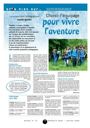 Présentation pédagogie Scouts-Guides