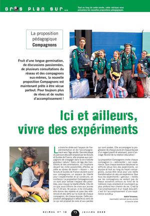 Présentation pédagogie Compagnons