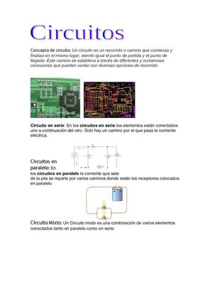 Concepto de circuito