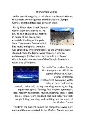 Olympic games Valentina D.I.