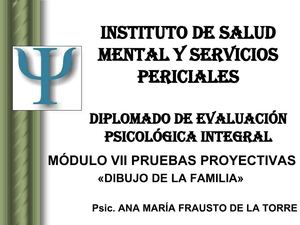 DIBUJO DE LA FAMILIA