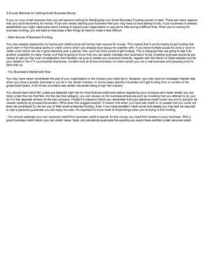 Biz2Capital.com Small Business Funding