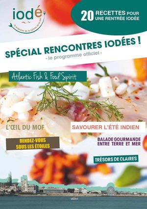 iodé, le magazine de la cuisine de la mer - spécial Rencontres iodées