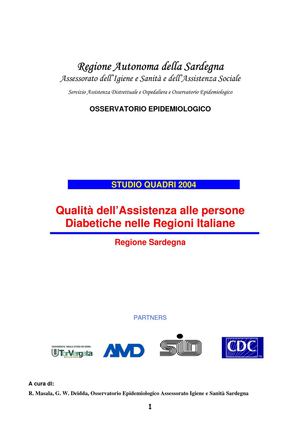Studio quadri del 204 regione Sardegna