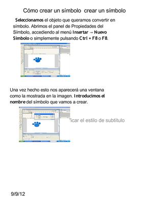 como crear un simbolo