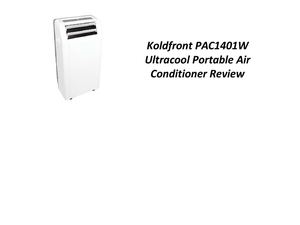 Koldfront PAC1401W Ultracool Portable Air Conditioner Review
