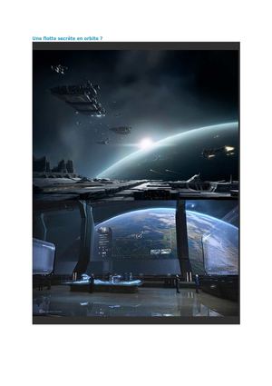 UNE FLOTTE SECRETE EN ORBIT