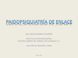 PAIDOPSIQUIATRÍA DE ENLACE