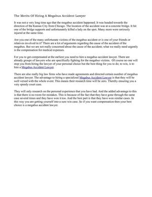 Megabus Crash Lawyer