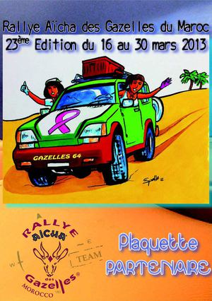 Gazelles 64 - Plaquette Partenaires