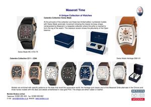 Maserati Watch Collection