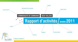 Rapport d'activités 2011 de la CC2V < Oise < Picardie