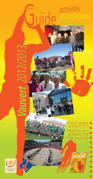 Guide des associations vauvert 2012-2013
