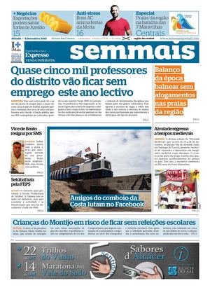 Jornal Semmais edição 8 de Setembro 2012