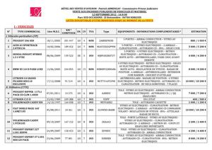 Véhicules et matériel 12-09-2012 