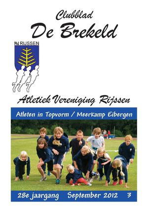 Clubblad AV Rijssen september 2012