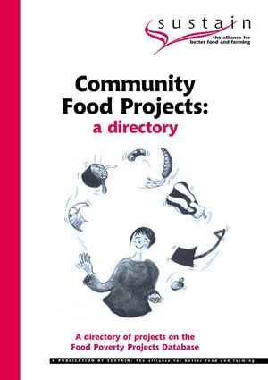 Community Poverty  Food Projects Directory - England