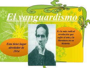 Vanguardismo Literario -Karen Ascencio 4B