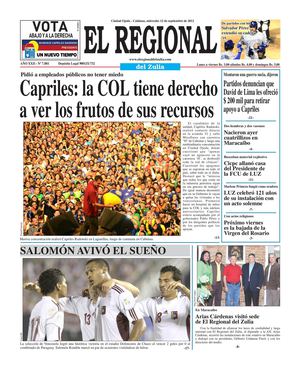 El Regional del Zulia 12-09-2012