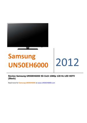Samsung UN50EH6000