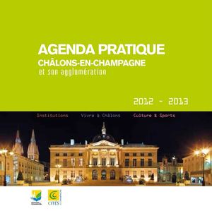 Agenda pratique Châlons-en-Champagne 2012-2013