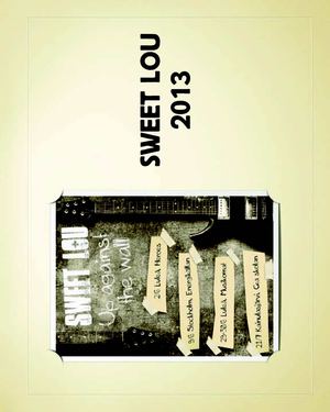 Sweet Lou almanacka 2013