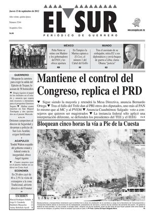 El Sur 13 de septiembre de 2012