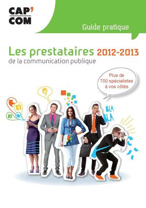 Le guide des prestataires de la communication publique et territoriale