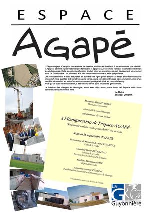 Numéro spécial Agapé