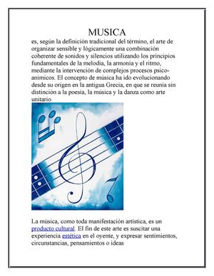 la musica