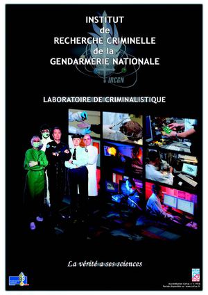 INSTITUT DE RECHERCHE CRIMINELLE DE LA GENDARMERIE NATIONALE