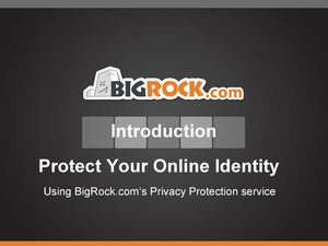 BigRock Protect Your Online Identity