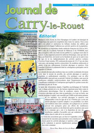 Journal municipal de Carry-le-Rouet N°101