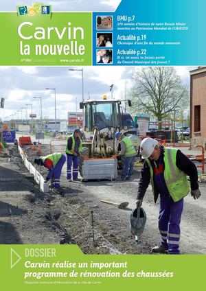 Carvin la nouvelle, n°189 - Septembre 2012
