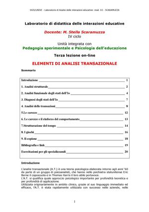 AT e relazioni educative