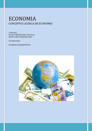 Conceptos de Economía