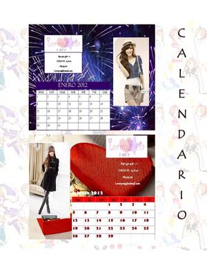 Calendario por mes 2012 PDF 