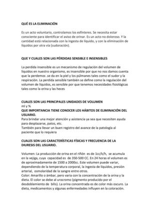 QUE ES LA ELIMINACION