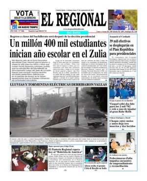 El Regional del Zulia 17-09-2012
