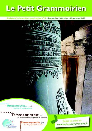 Petit Grammoirien n° 74 / Septembre - Octobre - Novembre 2012