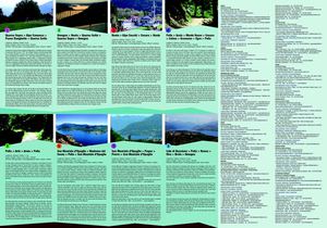 Mappa Panorami del Lago d'Orta (ITA/EN/DE)