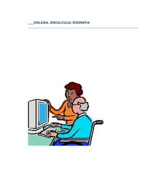 Dificultades en el aprendizaje (Dislexia,Discalculia,Disgrafia)