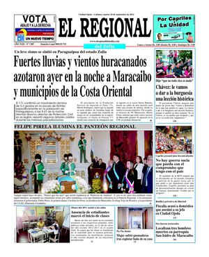 El Regional del Zulia 18-09-2012