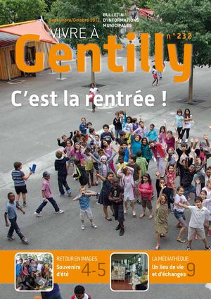 Vivre à Gentilly n°232 - Septembre-octobre 2012