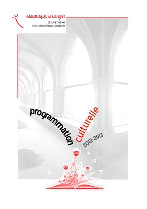 Programmation culturelle médiathèques Langres